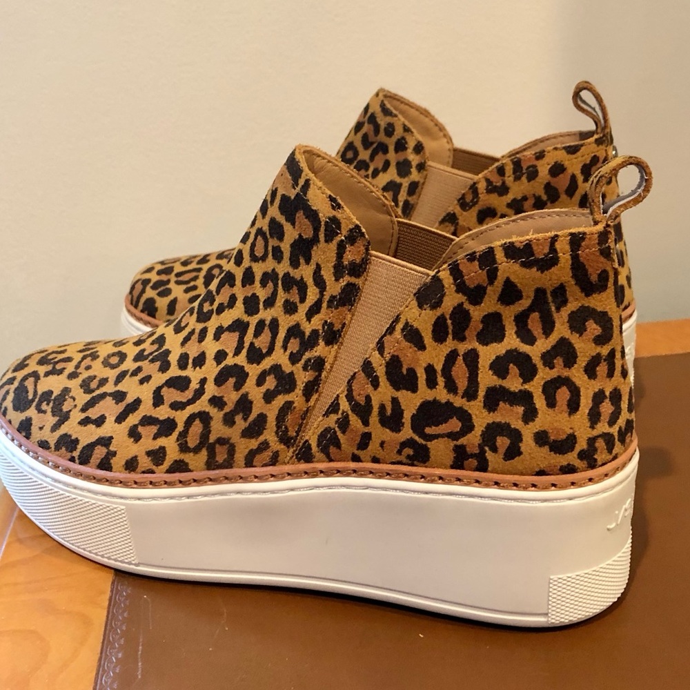 J Slides leopard hi top NEW! - Picture 6 of 11